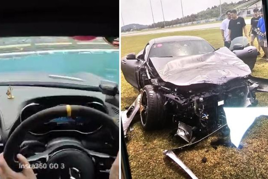 Mercedes-AMG GT R mất lái ở tốc độ 230 km/h, dân mạng tranh cãi do lỗi phanh hay kỹ năng kém