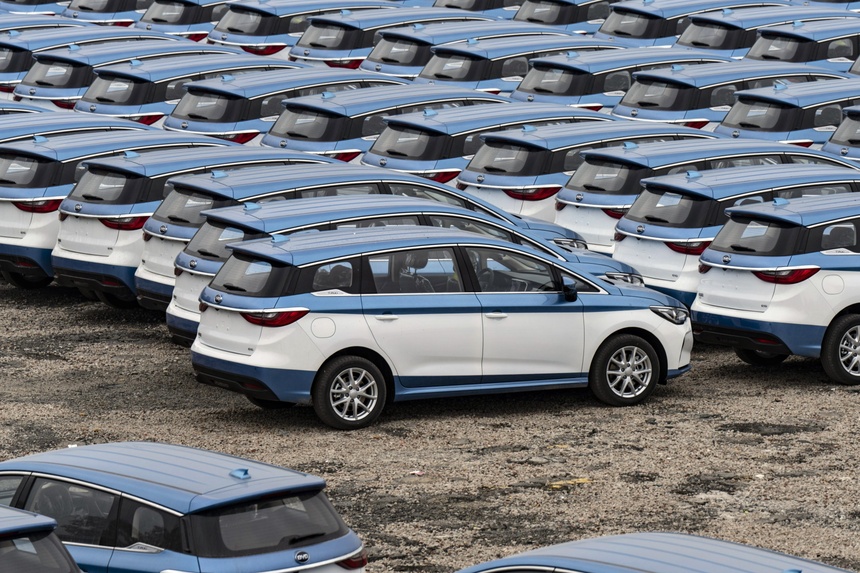 byd,  xuat khau,  xe dien,  ev,  trung quoc,  made in china,  xe trung quoc anh 1
