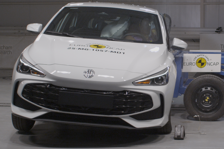euro ncap,  ncap,  danh gia,  an toan,  danh gia an toan,  thu nghiem,  mg,  mg3,  mg5 anh 3
