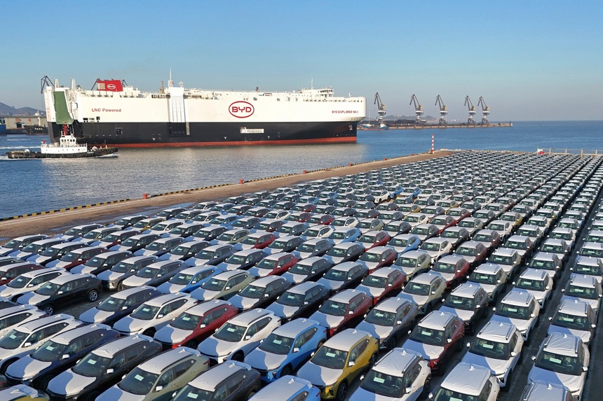 byd,  xuat khau,  xe dien,  ev,  trung quoc,  made in china,  xe trung quoc anh 2