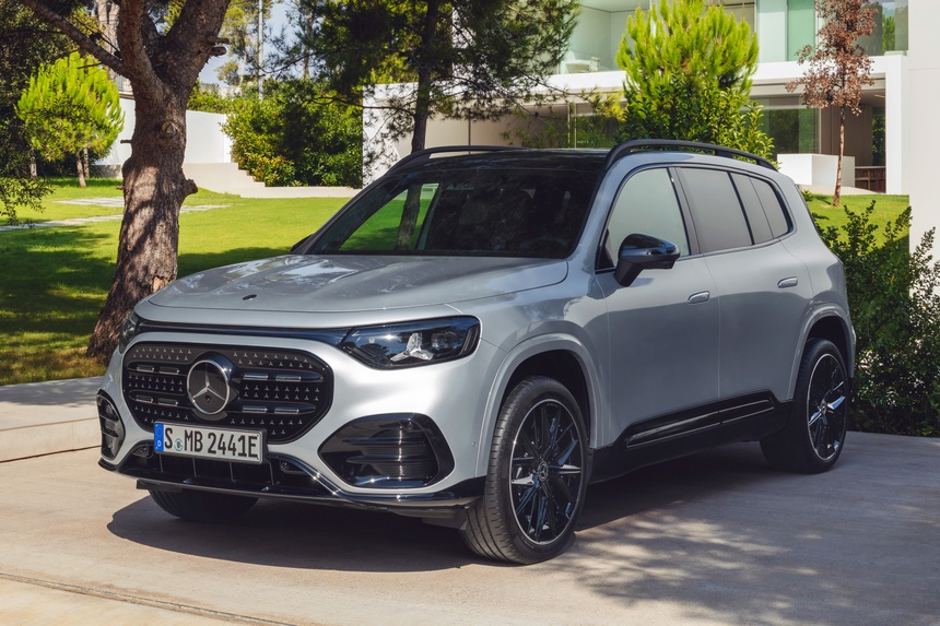 Mercedes-Benz GLB hoàn toàn mới bổ sung cấu hình thuần điện