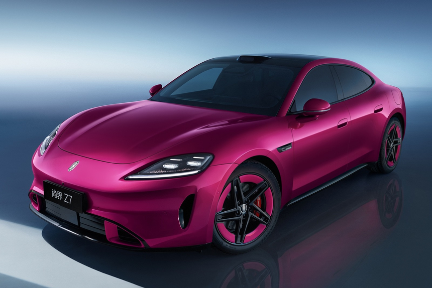 SAIC hé lộ Z7 và Z7T: xe điện mới phát triển cùng Huawei