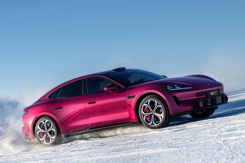 saic,  saic motor,  z7,  z7t,  saic z7,  saic z7t,  xe dien,  ev,  porsche,  trung quoc anh 8