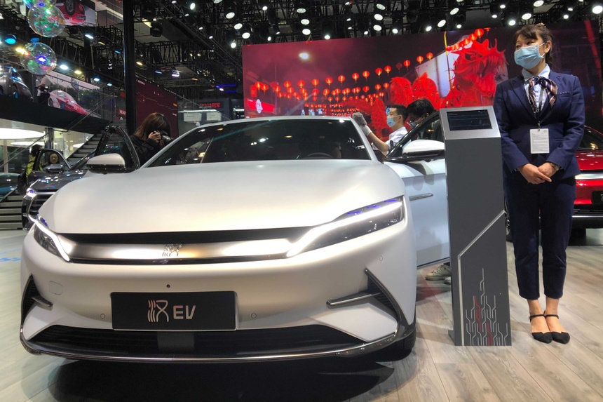 volkswagen,  doanh so,  oto,  trung quoc,  tesla,  byd,  xe dien,  hybrid anh 2