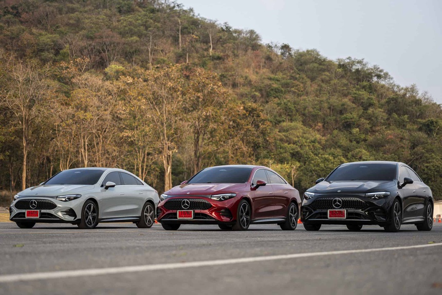 Xe điện Mercedes-Benz CLA 250+ EQ tại Thái Lan có giá 70.000 USD