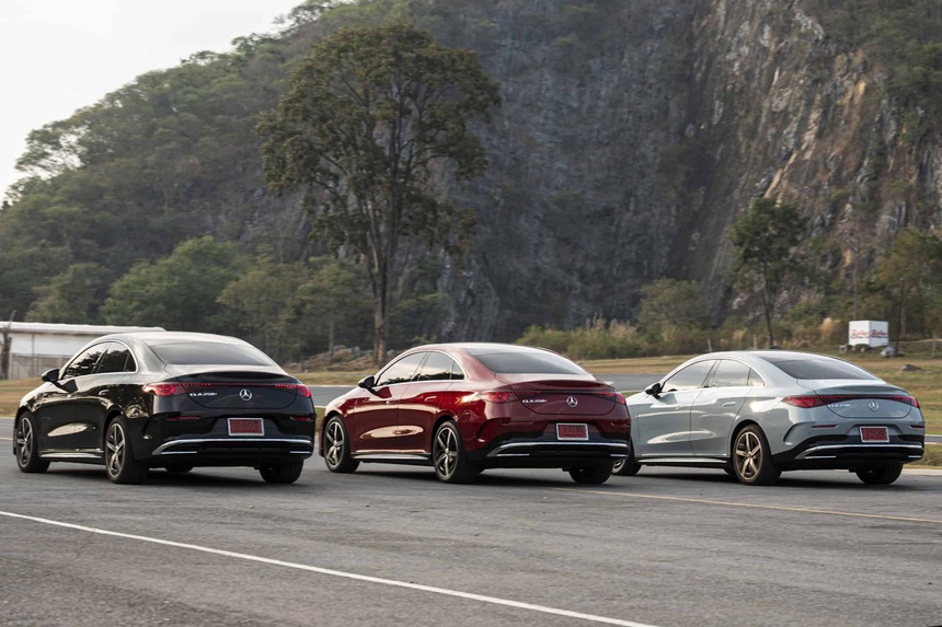 mercedes,  mercedes-benz,  cla,  cla 250+,  eq,  cla 250,  xe dien,  ev,  thai lan anh 16