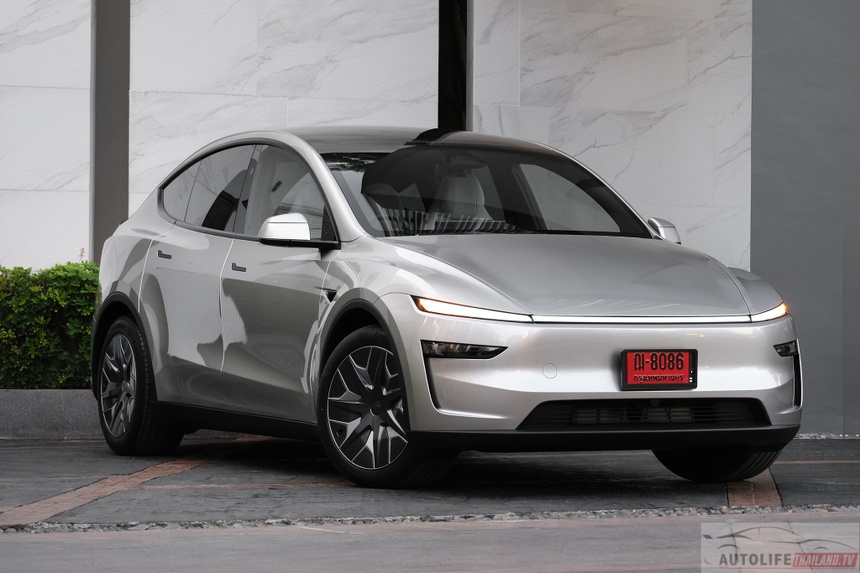 tesla,  tesla model y,  tesla model y l,  model y,  model y l,  thai lan,  xe dien,  ev,  trung quoc,  bims anh 16
