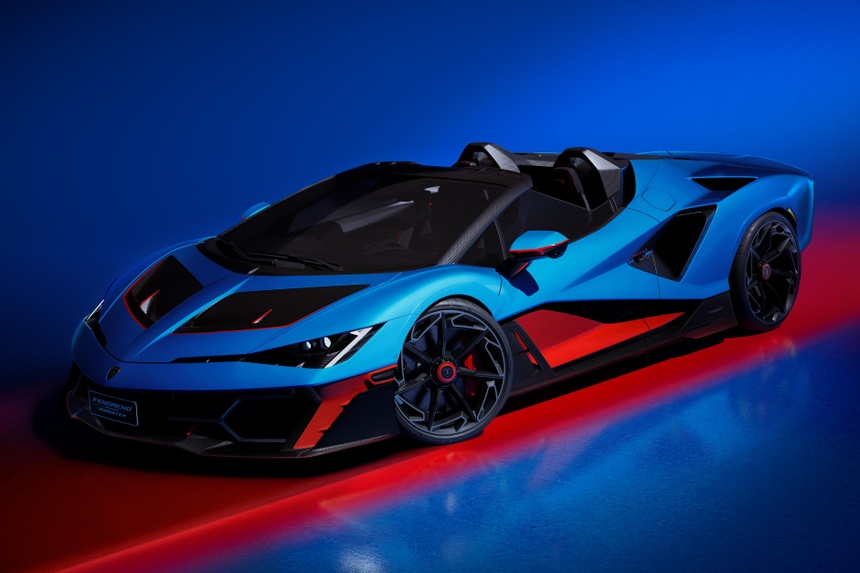 Lamborghini Fenomeno Roadster ra mắt toàn cầu