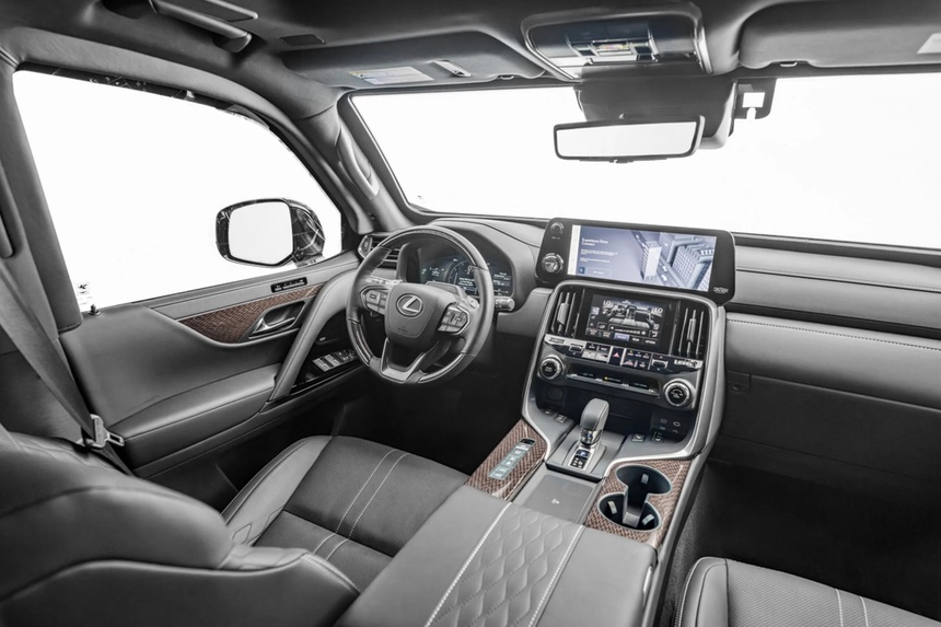 lexus,  lx 700h,  lexus lx 700h,  suv,  chong dan,  Miami Armored,  CEN 1063,  br6,  Inkas anh 10