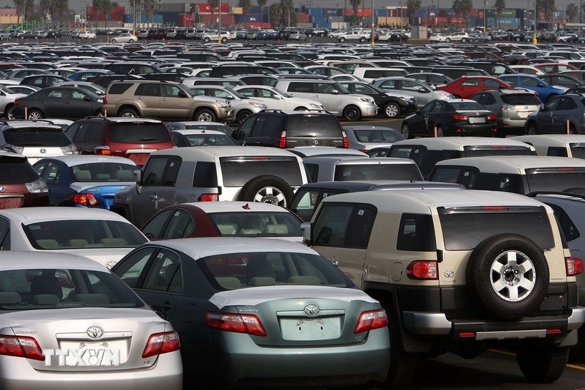 Ngành ôtô châu Âu lao đao dù Mỹ giảm thuế 1 thue oto nhap khau anh 1