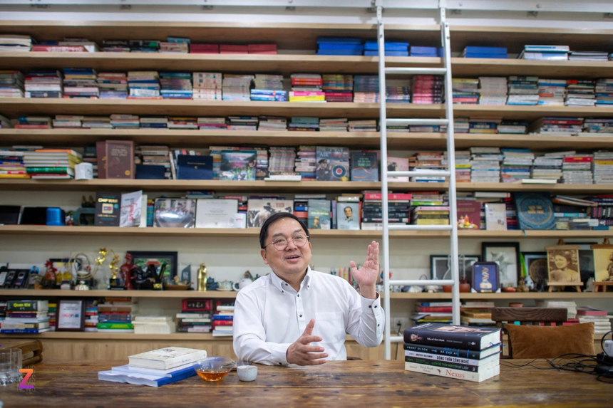 Hoang Nam Tien,  du dinh dang do,  tri tue nhan tao,  giao duc AI,  Giao Tien,  Tien Beo anh 1