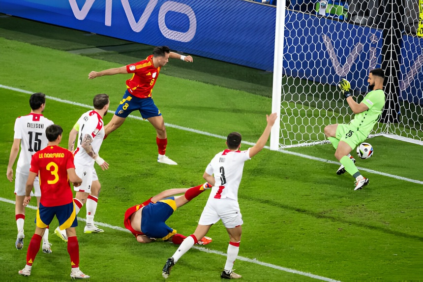 Spain vs Georgia 7