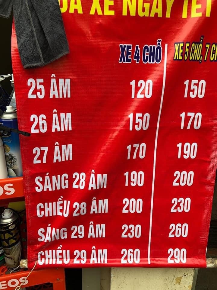Rua oto can Tet anh 1