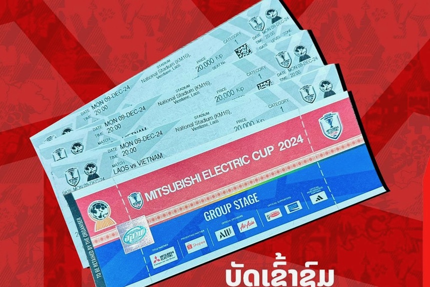 Sốc với giá vé xem ĐT Việt Nam đá AFF Cup chỉ ngang… 1 ổ bánh mì 2 lao - viet nam anh 1