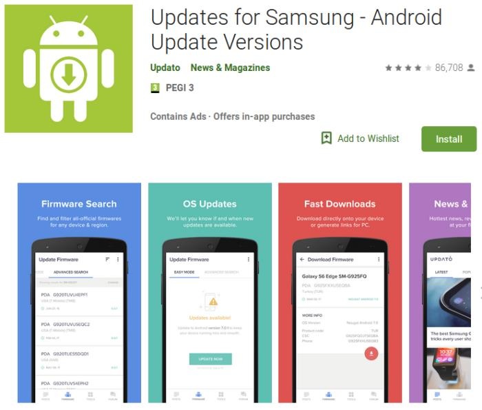 Ung dung cap nhat Samsung lua dao anh 1