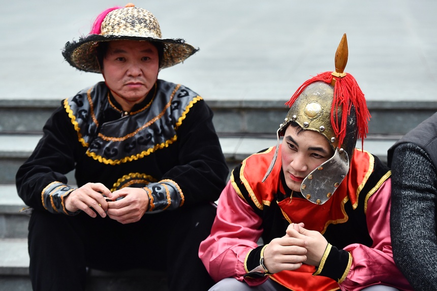 le hoi go Dong Da o Ha Noi mung 5 Tet anh 15