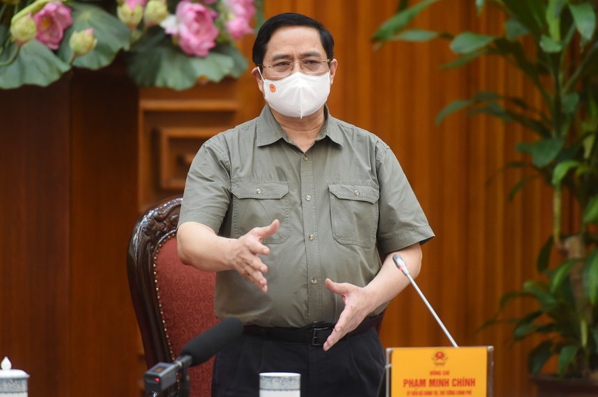 Thu tuong Pham Minh Chinh chi dao chong dich anh 1