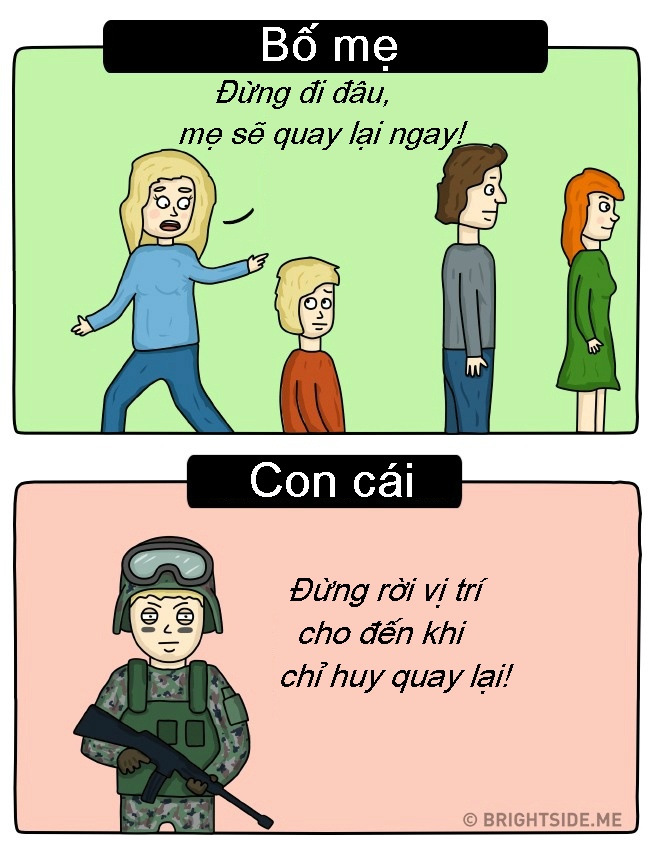 khac biệt giữa bố mẹ và con cái ảnh 2 khac biet giua bo me va con cai anh 2