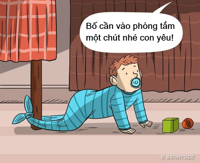 bo tranh the hien tinh cha con am ap anh 3