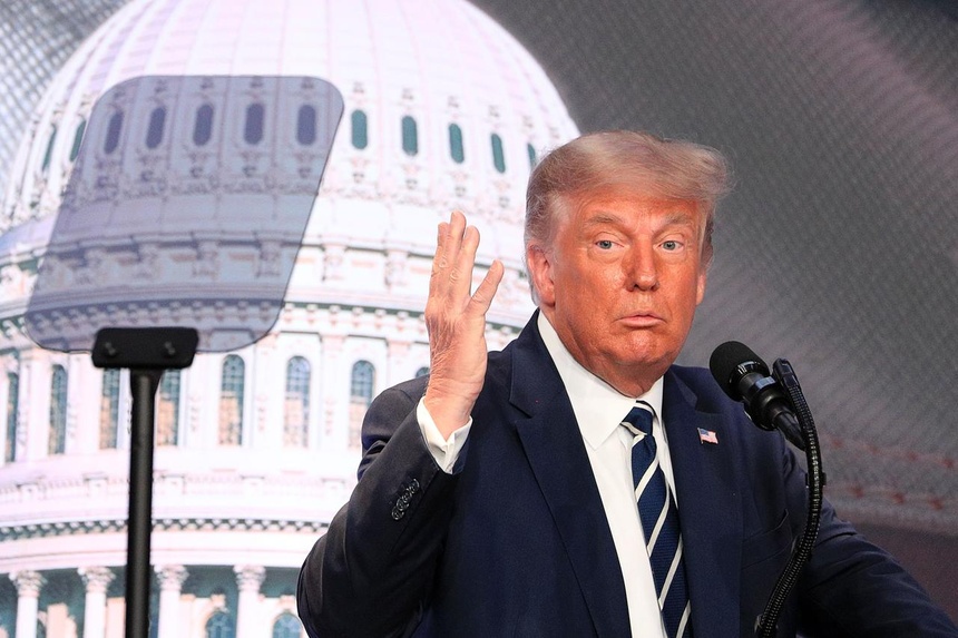 Tong thong Trump anh 1