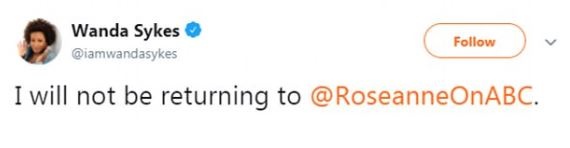 Roseanne Barr's comedy film was canceled.