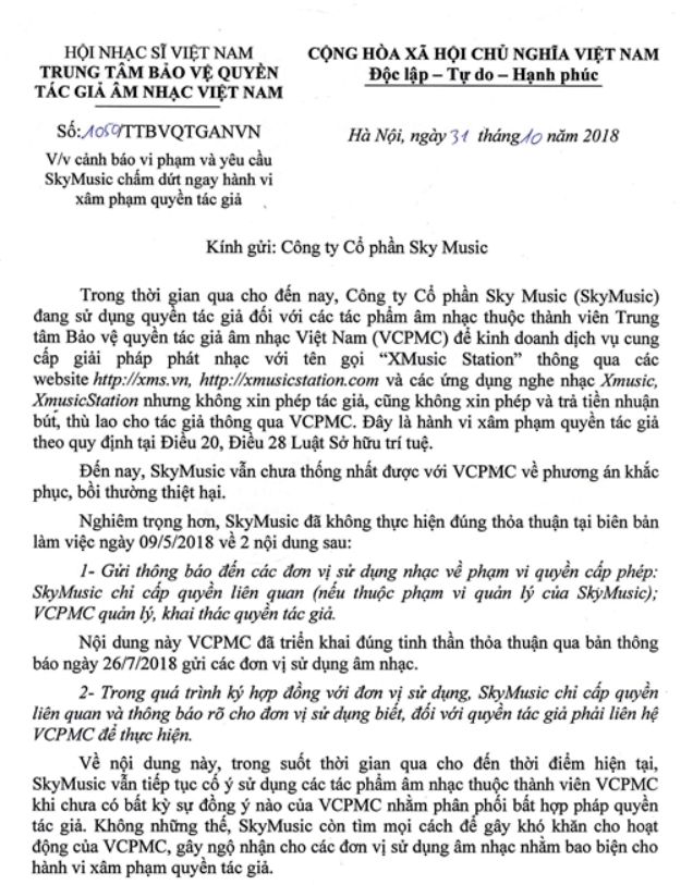 nhac si kien cong ty nhac vi pham ban quyen anh 2