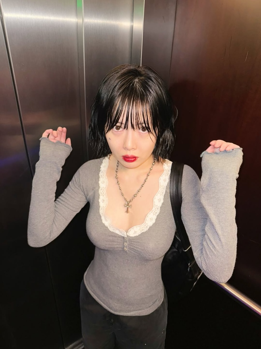 HyunA ngat xiu anh 1