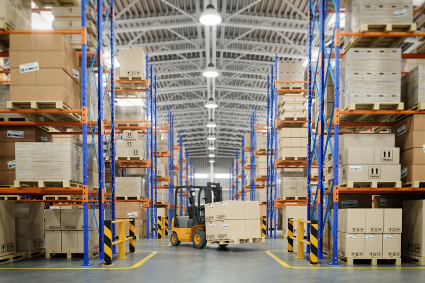 Vốn ngoại đổ vào kho xưởng
