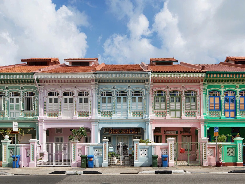 Shophouse lâu đời của Singapore là mục tiêu săn đón của giới nhà giàu nước ngoài.