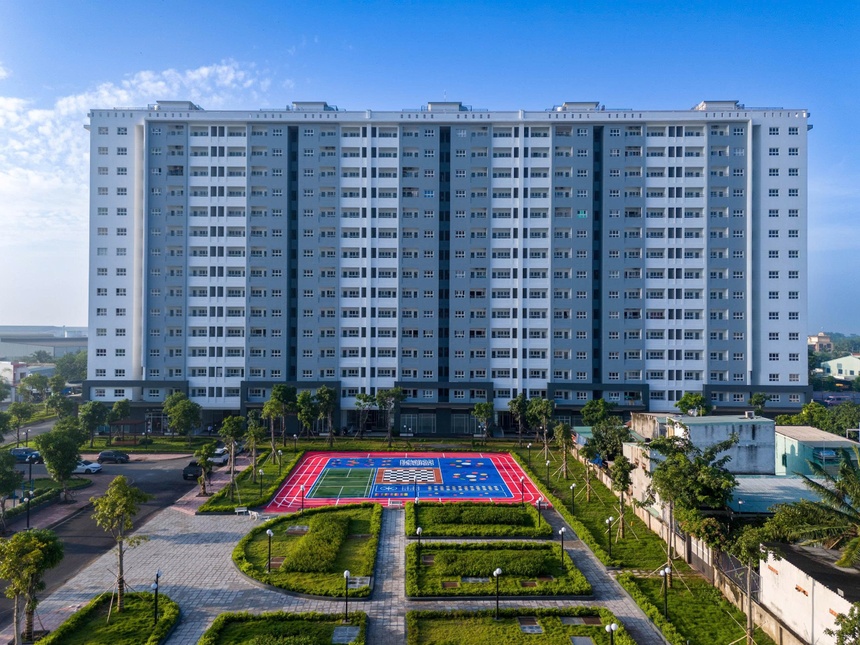 Không còn là bản vẽ, khách hàng có thể nhận nhà ở ngay với vốn 25% giá trị căn hộ tại Conic Boulevard. Ảnh: Znews