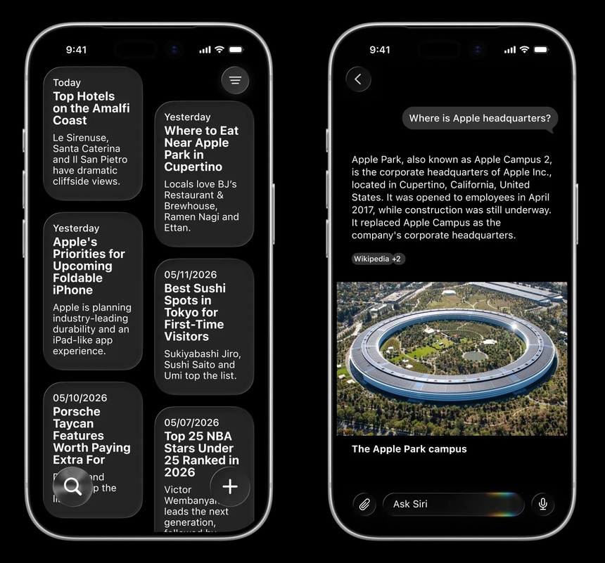 Siri phien ban moi,  cap nhat Siri,  Siri la gi,  Apple Intelligence la gi,  iOS 27 ra mat anh 2