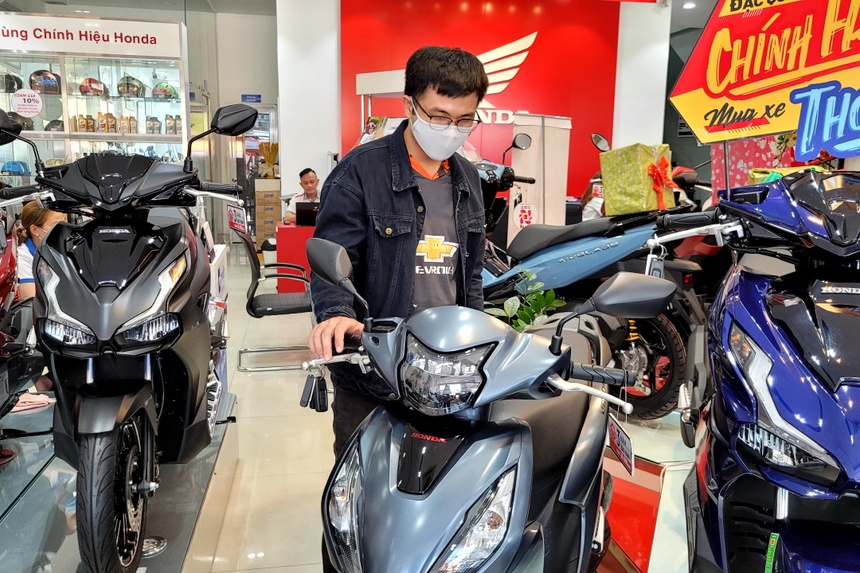 gia xe Honda Vision anh 2