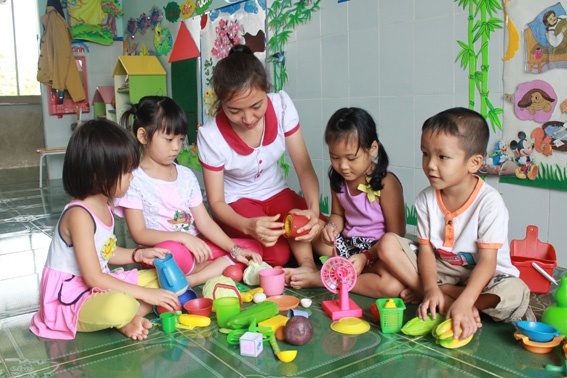chuyen giao vien xuong day mam non anh 1