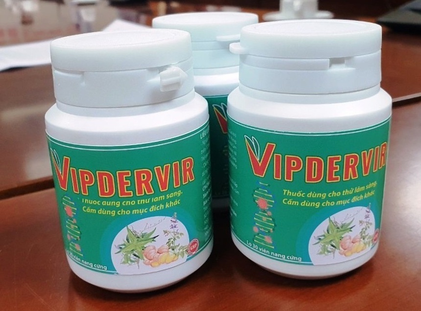 thuoc dieu tri Covid-19 Vipdervir anh 1