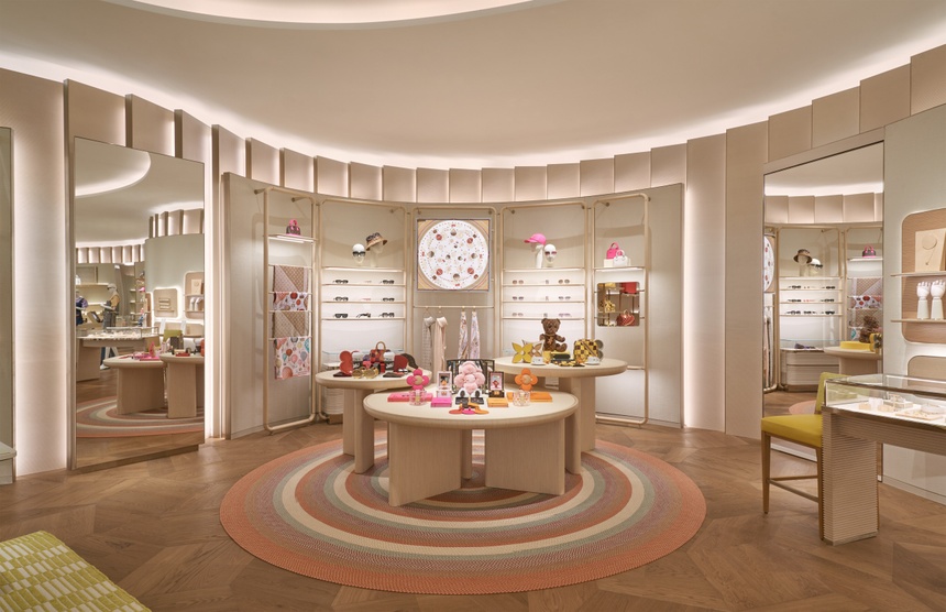 Độ xa hoa của nhà hàng Louis Vuitton đầu tiên ở Đông Nam Á