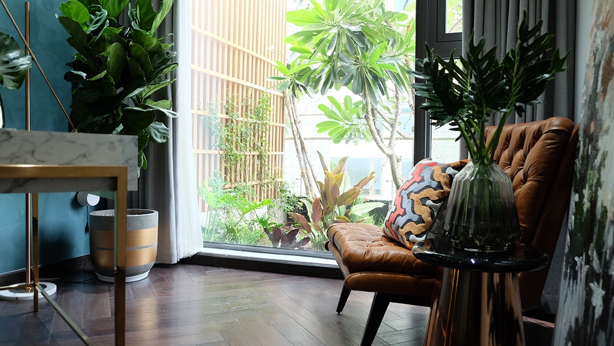Ben trong can ho duplex 'doc nhat' tai khu nha giau TP.HCM hinh anh 9