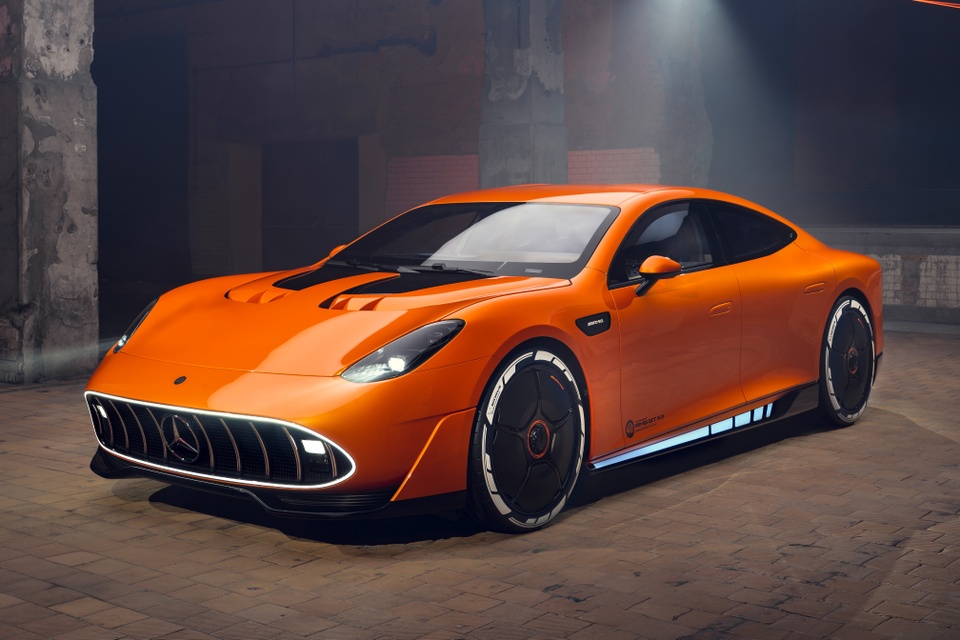 Mercedes-Benz ra mắt Concept AMG GT XX: siêu sedan điện mạnh 1.360 mã lực