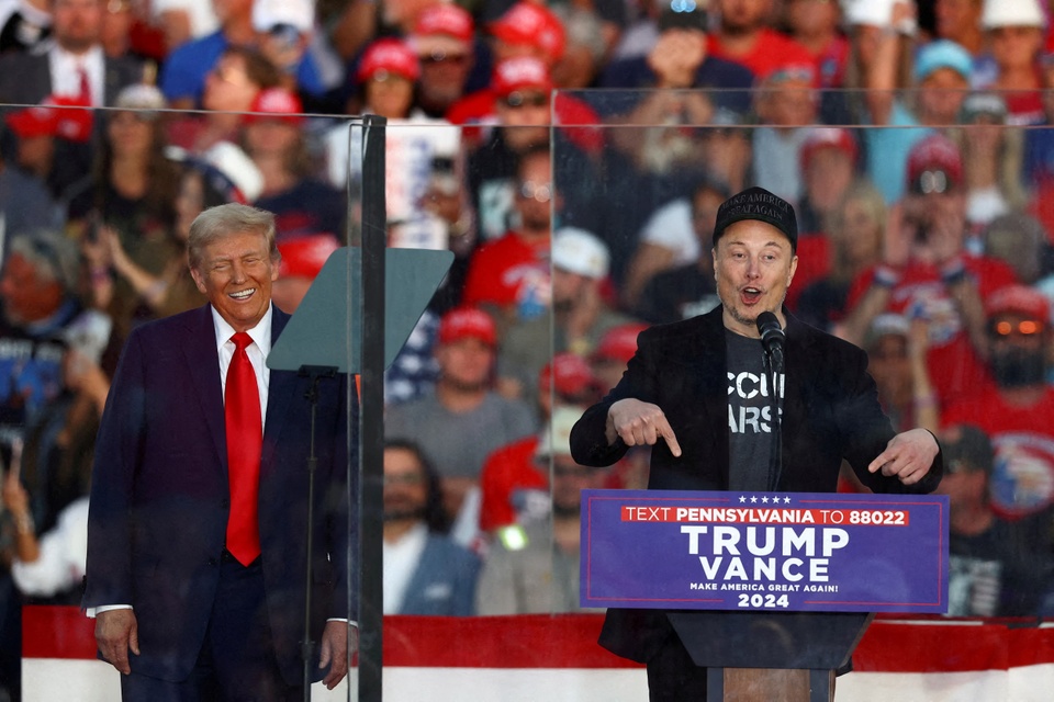 Sự đồng hành chóng vánh của Elon Musk và ông Trump