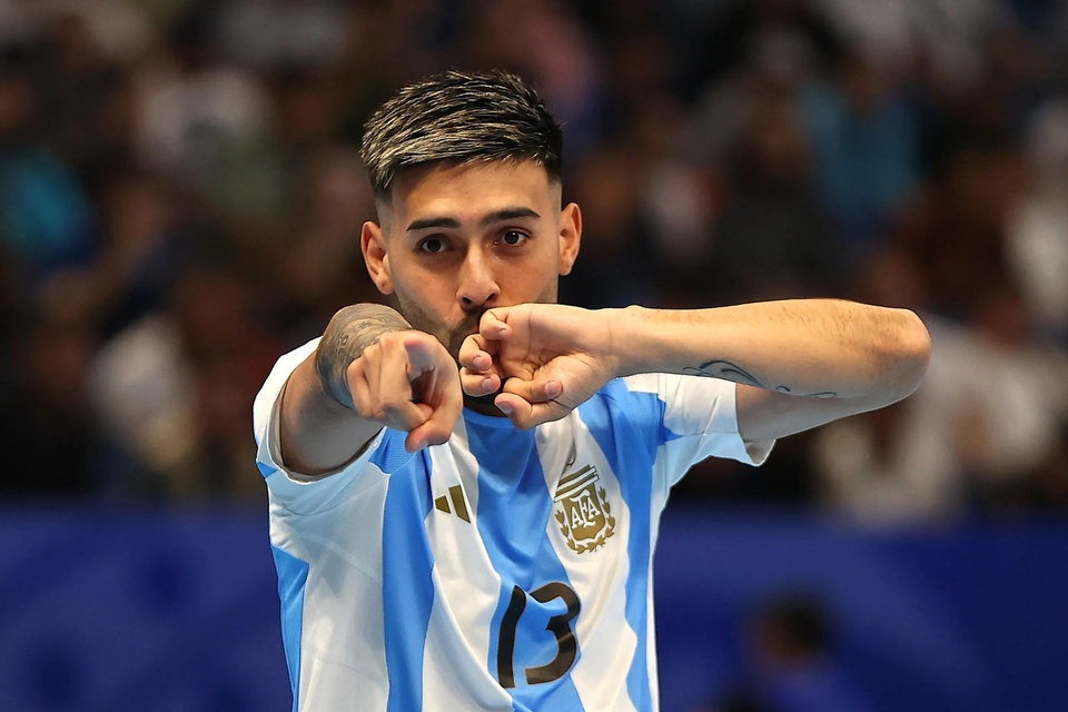 Thắng Pháp với kịch bản khó tin, Argentina tạo nên chung kết World Cup futsal trong mơ 1 France v Argentina FIFA Futsal World Cup Uzbekistan 2024
