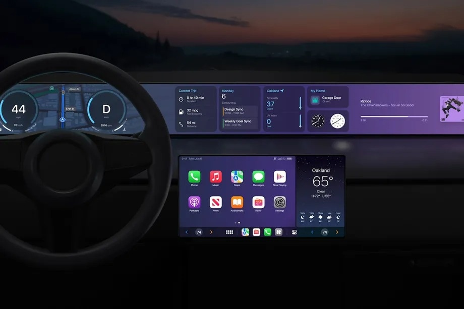 Apple gioi thieu CarPlay the he moi anh 1