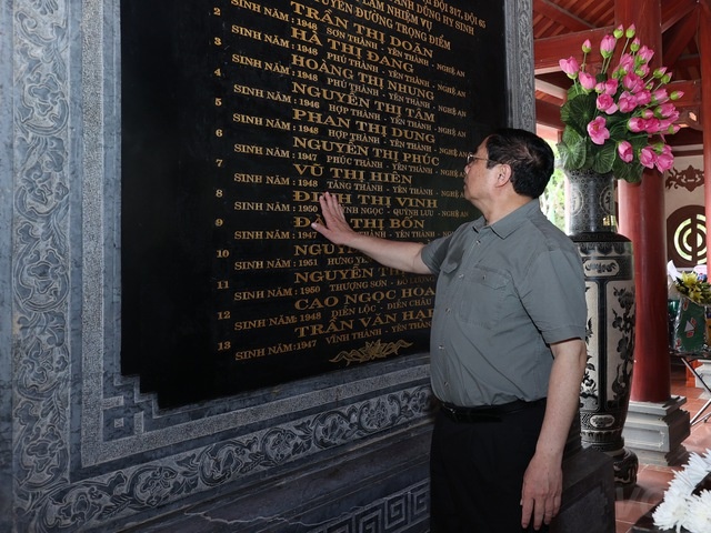 Thu tuong dang huong chu tich Ho Chi Minh o Nghe An anh 4