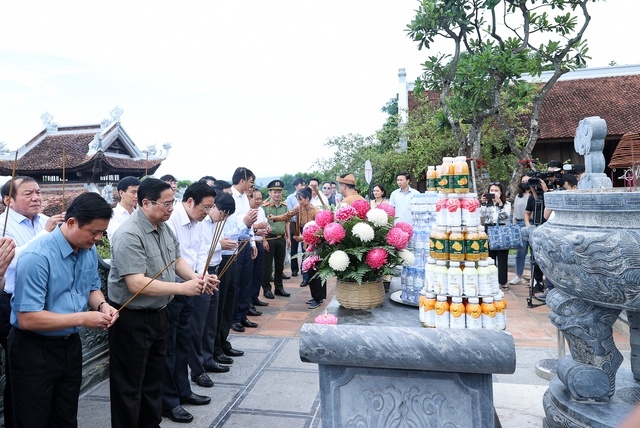 Thu tuong dang huong chu tich Ho Chi Minh o Nghe An anh 2