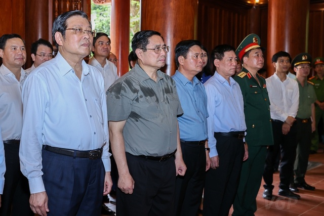 Thu tuong dang huong chu tich Ho Chi Minh o Nghe An anh 1