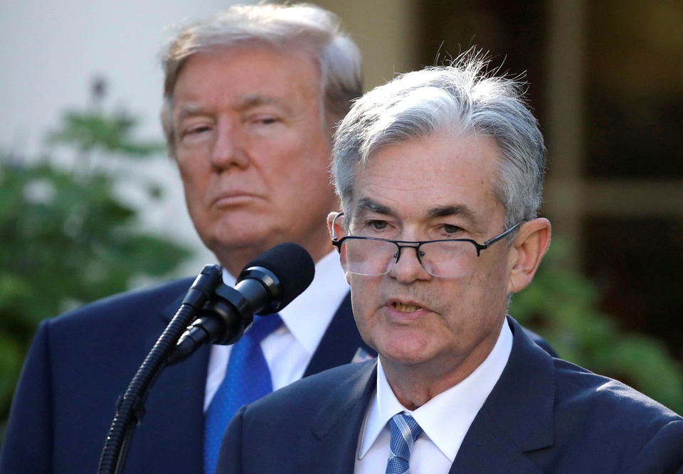 Ông Trump sẽ không sa thải Chủ tịch Fed