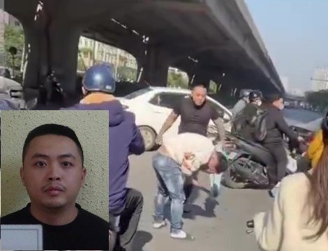 Tam giu, tai xe oto, danh nguoi, sau va cham, giao thong anh 1