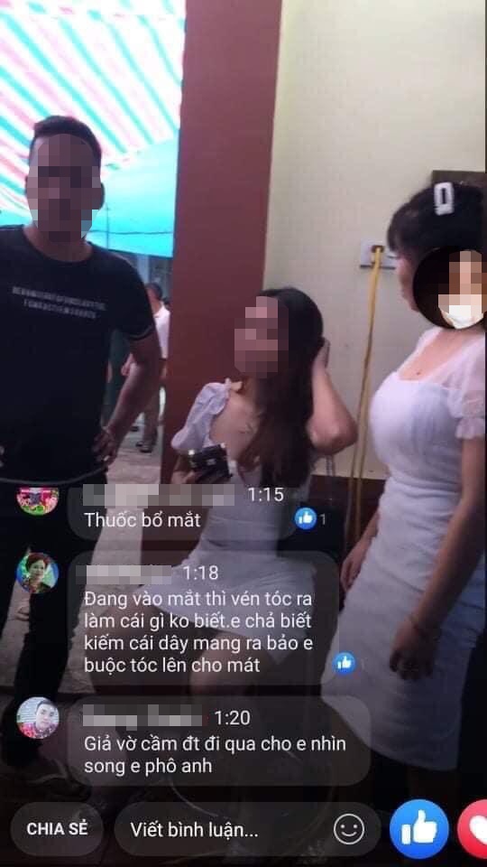MC dam cuoi quay len nguoi khac anh 1