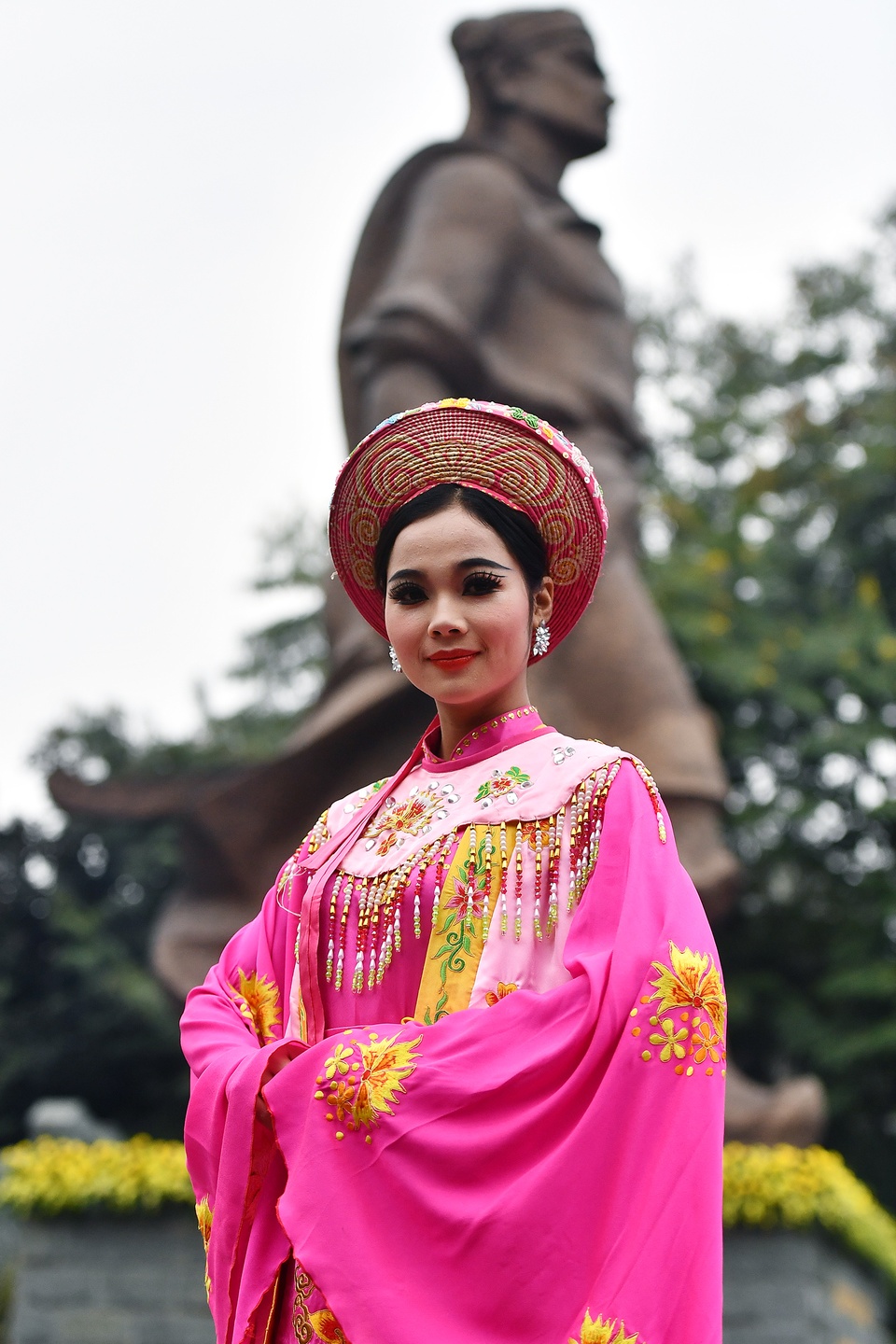 le hoi go Dong Da o Ha Noi mung 5 Tet anh 10