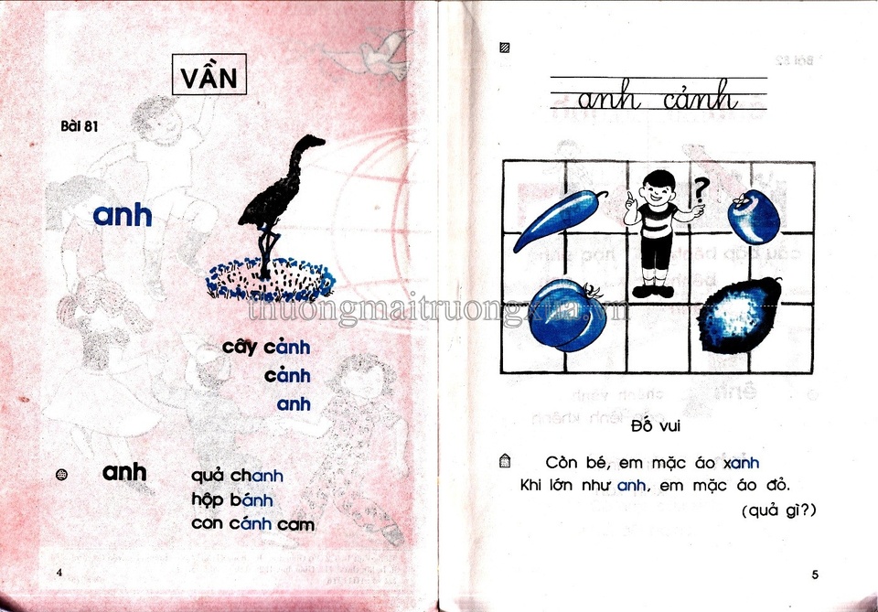 sach Tieng Viet lop 1 nam 1996 anh 3