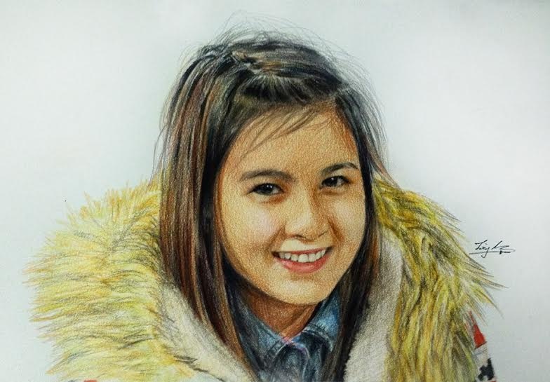 vẽ tranh chì màu ảnh 3 ve tranh chi mau anh 3