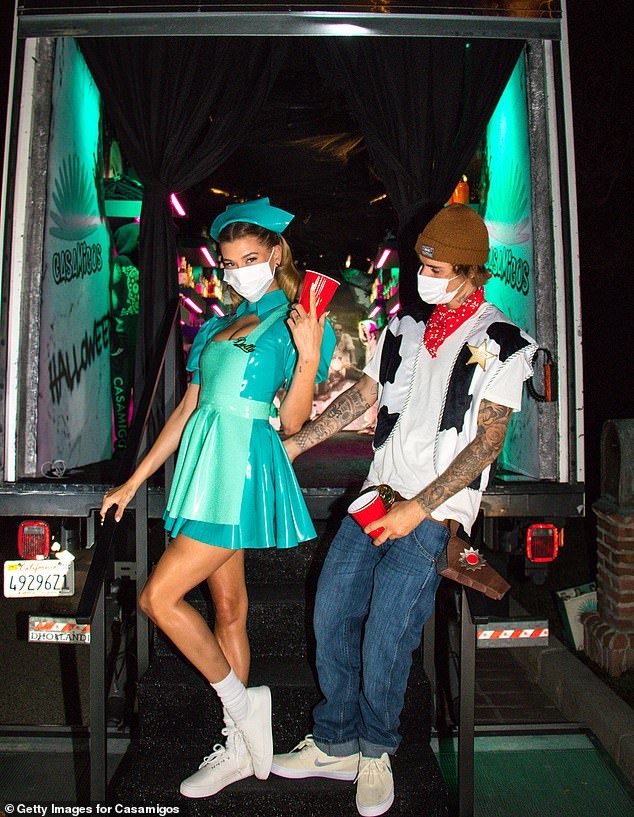 justin bieber hoa trang halloween anh 1